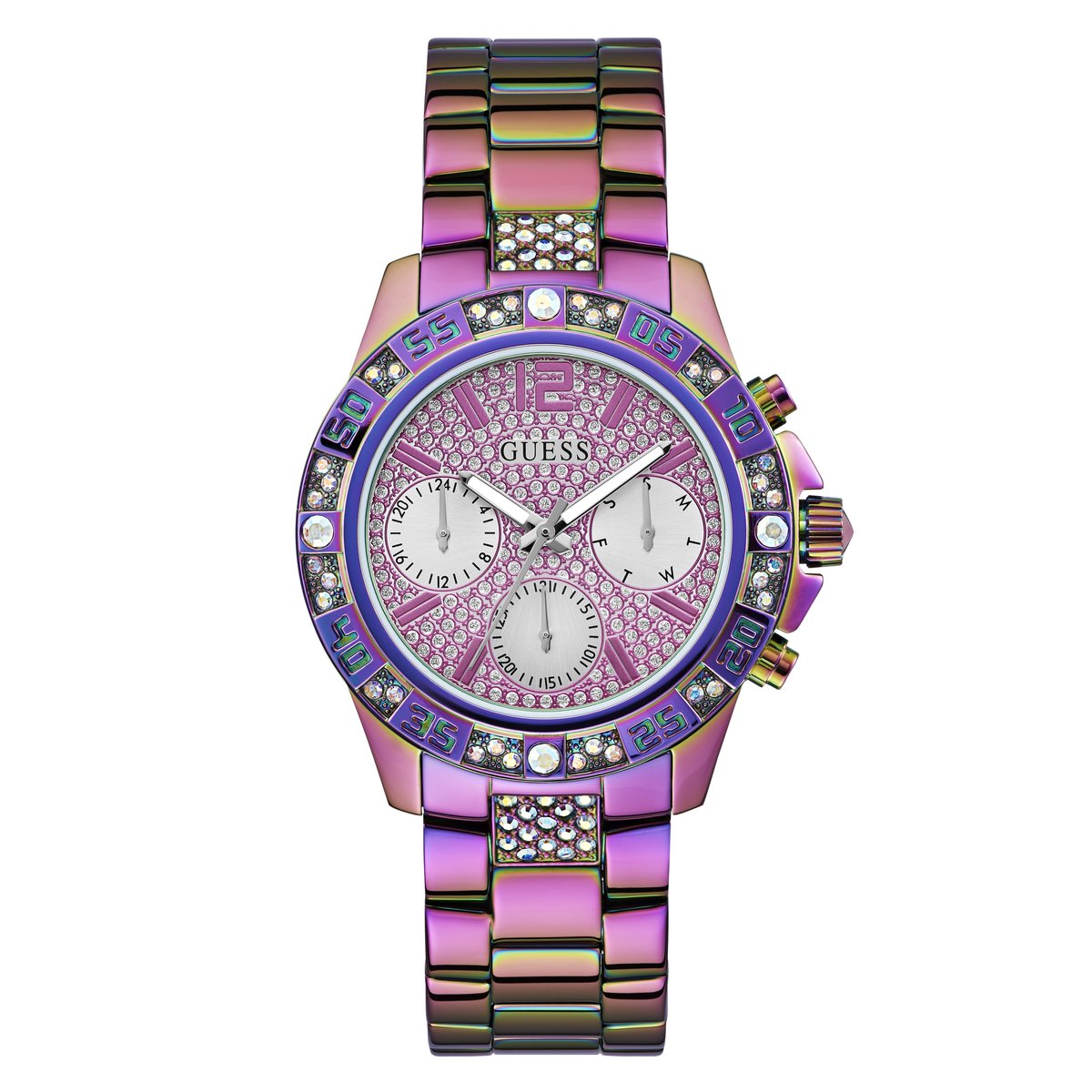 Guess GW0771L4 Damenuhr Majesty 42mm 5ATM