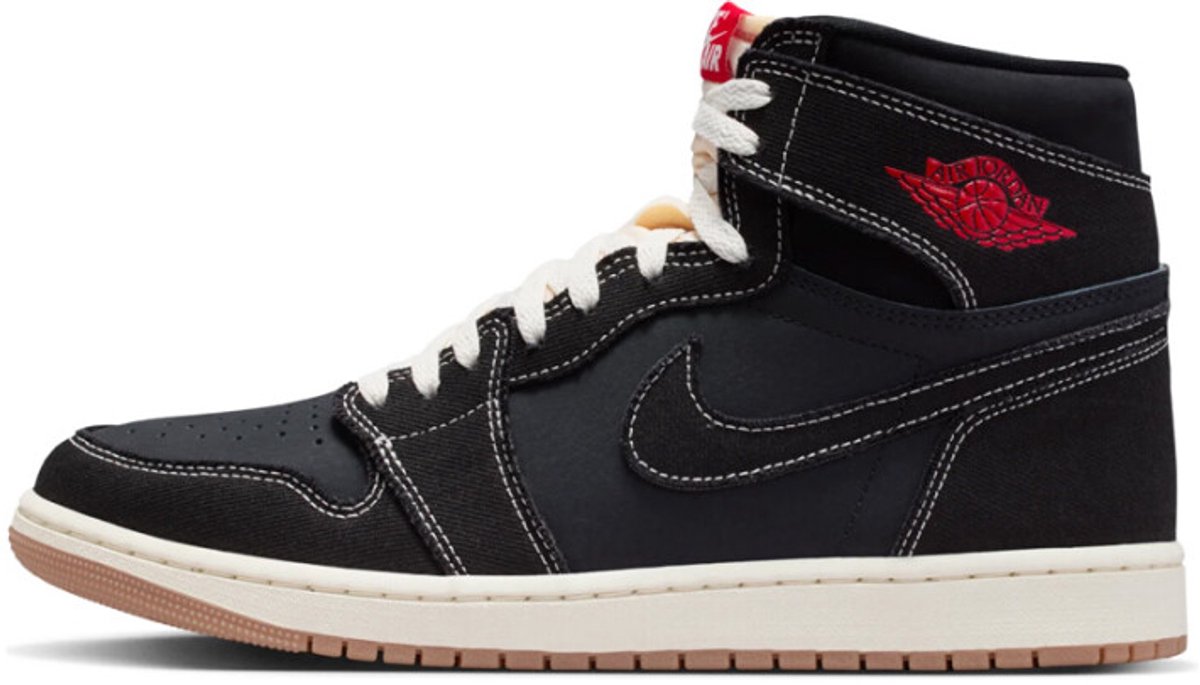 Air Jordan 1 High OG Flight Club Herren Sneaker Schwarz Sail Gum-Medium-Brown II9811-001 42