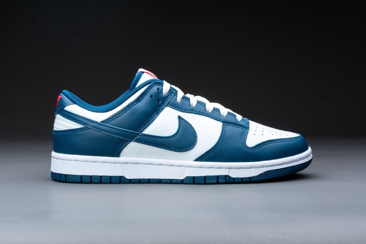 Nike Dunk Low Valerian Blue Herren Sneaker Weiß University-Rot DD1391-400 42.5