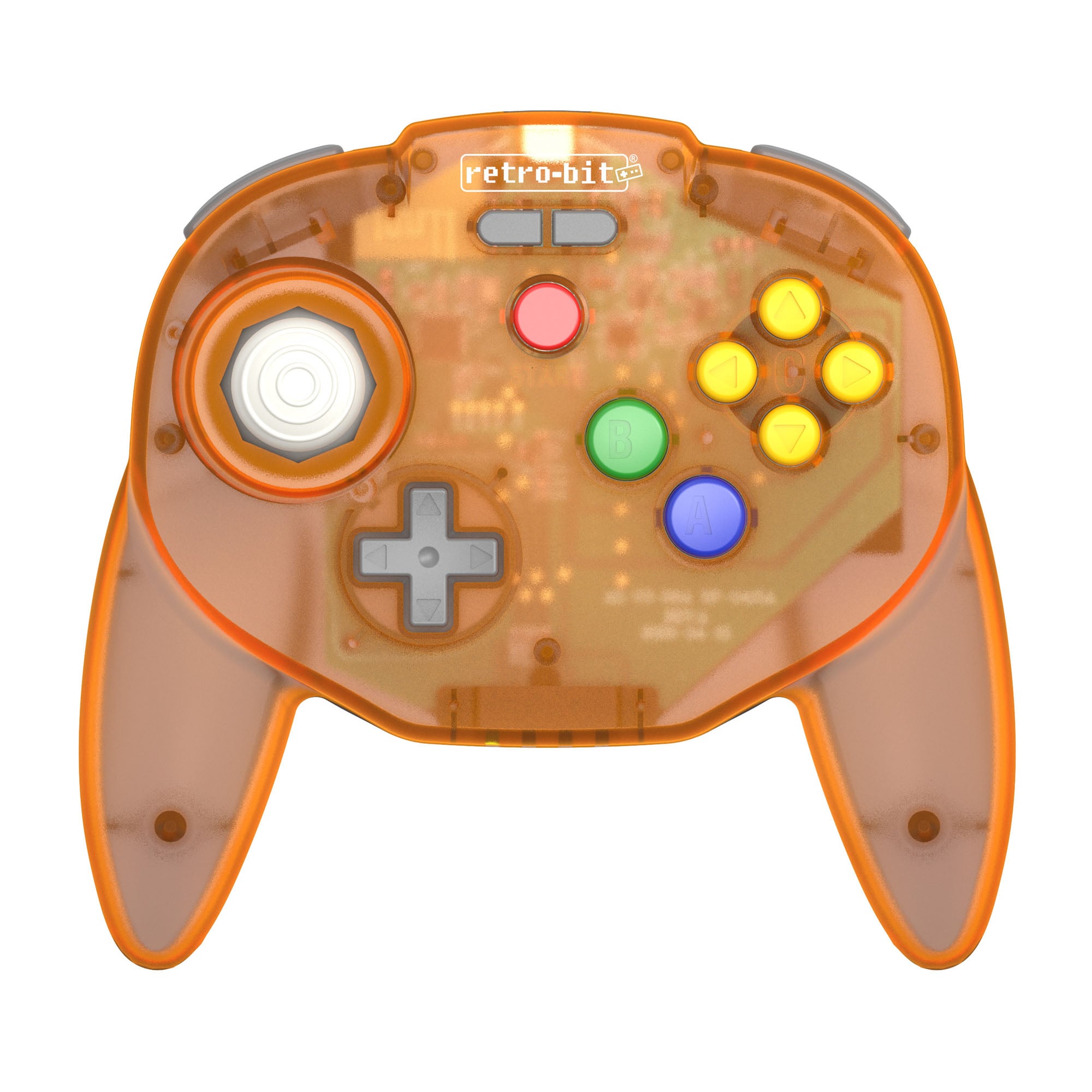 Retro-Bit - Tribute 64 2.4G Orange Hawk Ltd Ed.