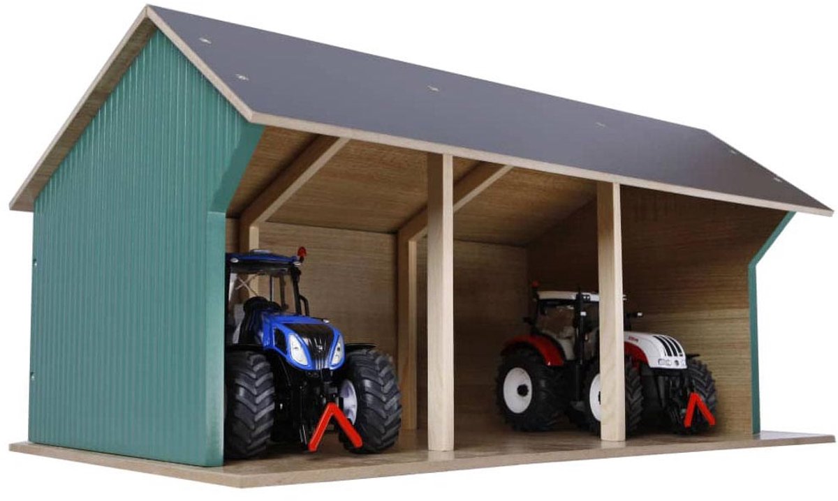 Holzbauernhaus Farming Toys Hangar