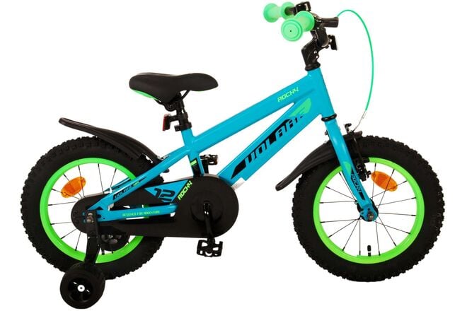 Volare – Kinderfahrrad 14" – Rocky Grün