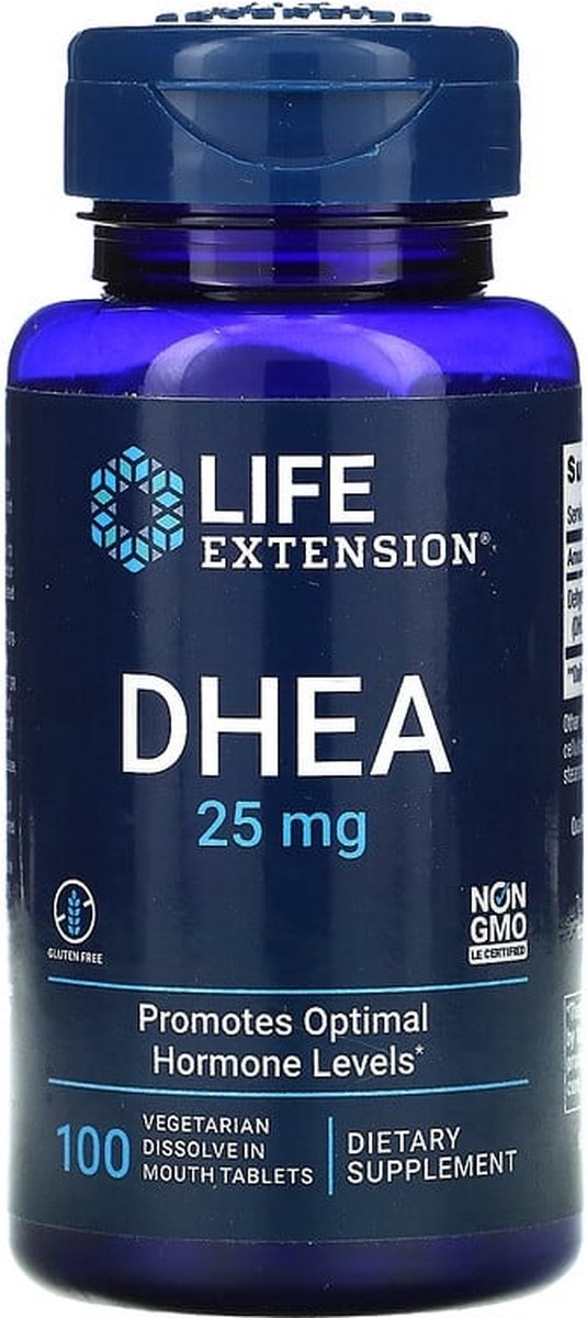 DHEA, 25 mg, 100 vegetarische Tabletten