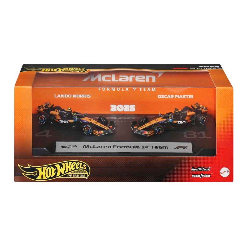 Hot Wheels - F-1 Racing Premium 2-Pack 1:64 McLaren (JMM91)
