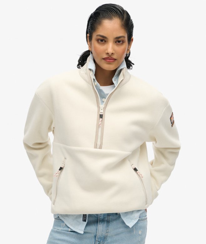 Superdry Damen Denim OverGröße-hemd Blue - Größe: 40