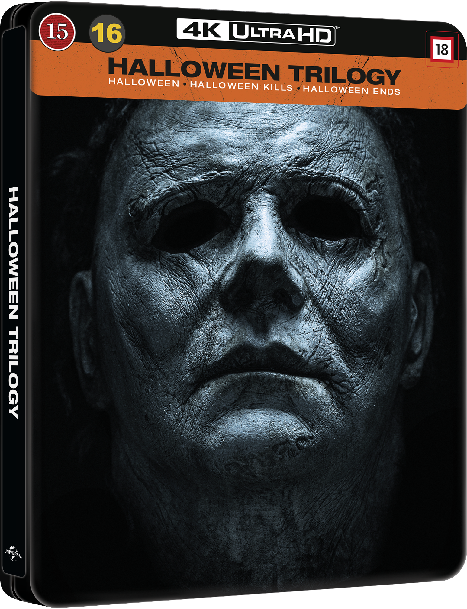 Halloween: The New Trilogy (Steelbook) (3-disc) (4K UHD) - Limited edition