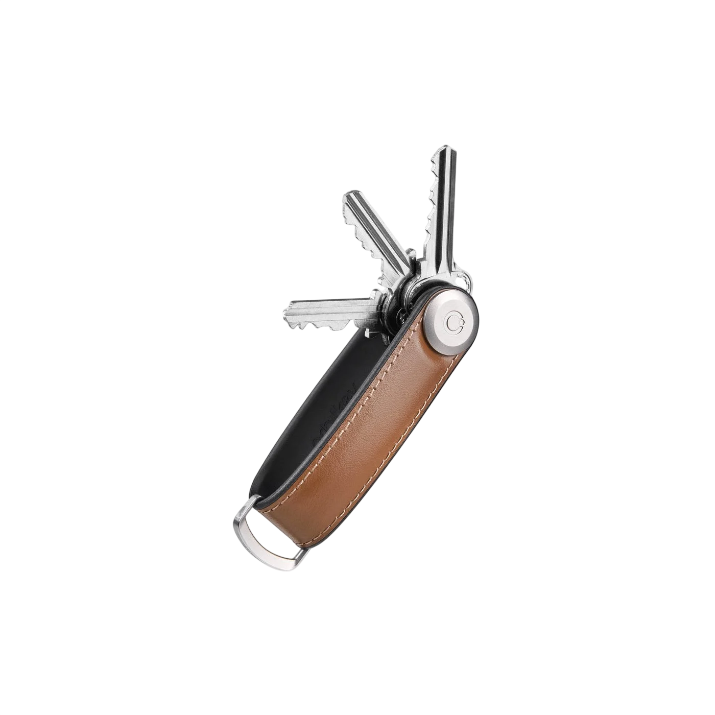 Orbitkey - Hybrid Leather Key Organiser - Acorn