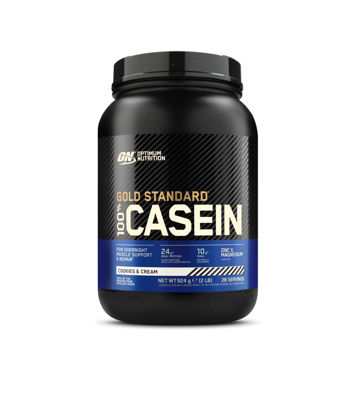 Optimum Nutrition - 100% Gold Standard Casein - Cookies and Cream -924g - 2LB