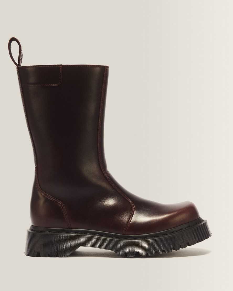 Dr. Martens Rejena Mid Explorer Wp Leder Stiefel in Braun, Größe: 42