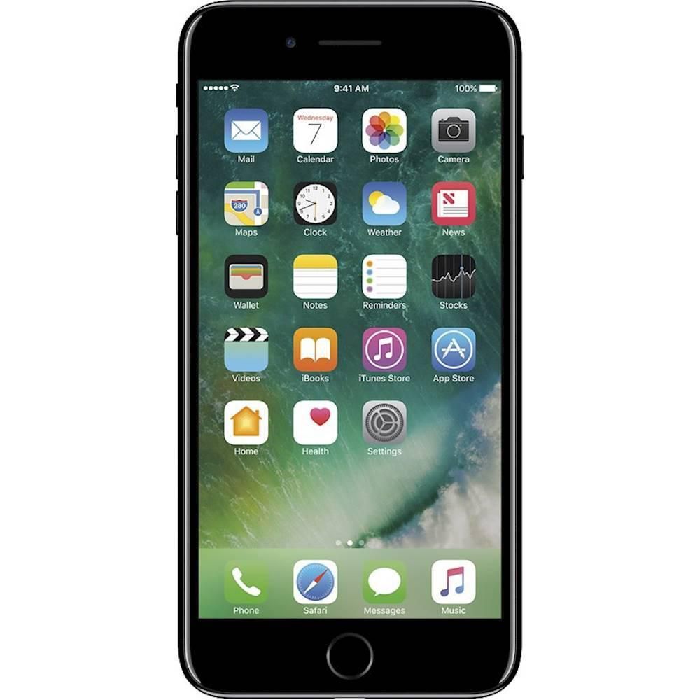 Apple iPhone 7 Plus - Jet-Schwarz - 128 GB - Physische SIM-Karte