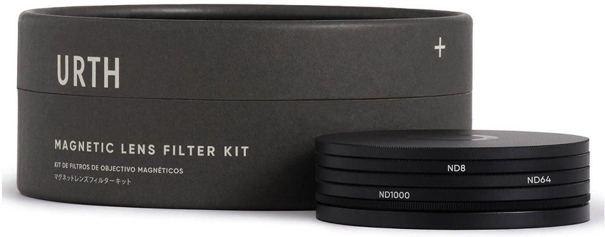 Urth 77mm Magnetic ND Selects Kit Plus+ - Filter Kit - ND8 Plus+ ND64 Plus+ ND1000 Plus+