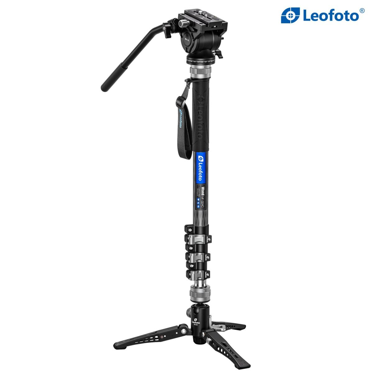 Leofoto MF-324C - Carbon Statief - BV-10 Videokop - VD-04 Voet (Demo)