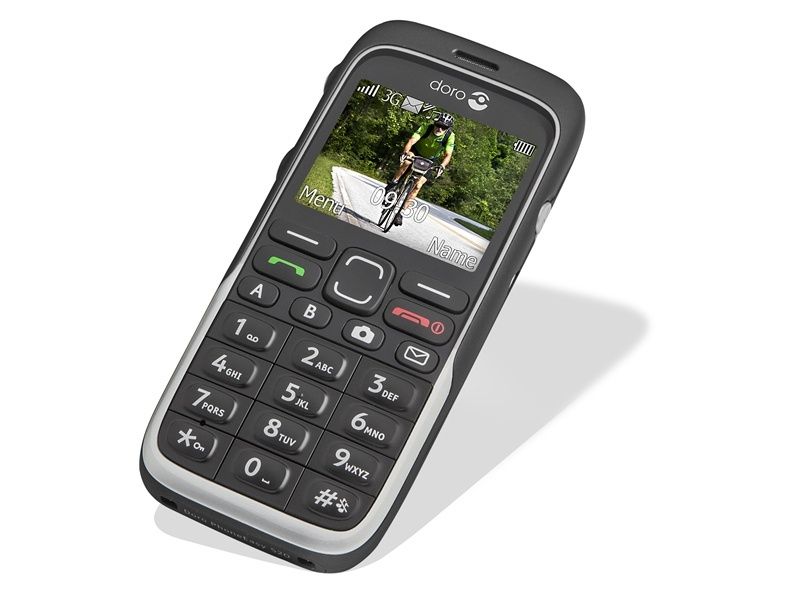 Doro PhoneEasy 520X - Mobiele telefoon - 3Mpx camera - Zwart