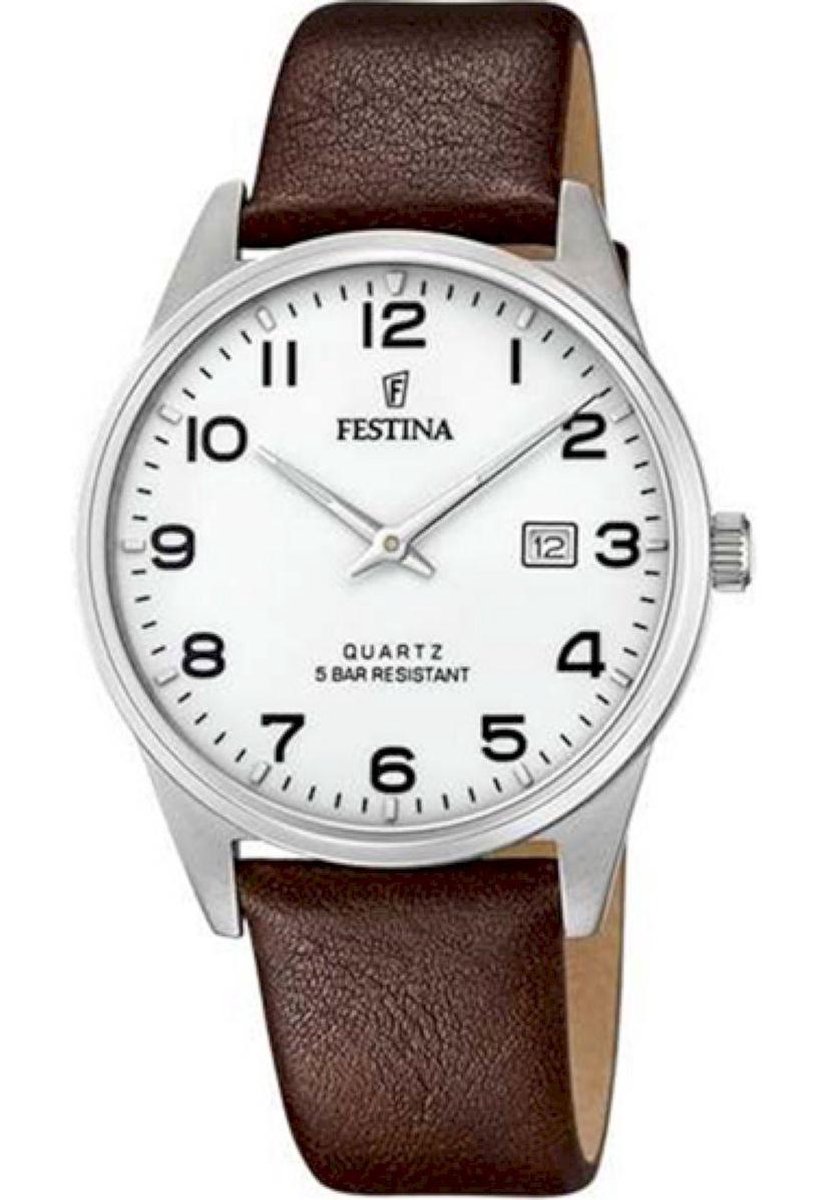 Festina F20512/1 Klassik Herrenuhr 39mm 5ATM