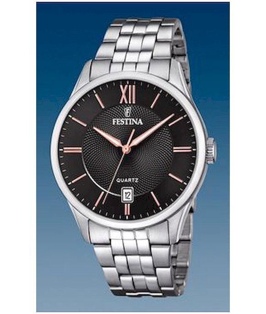 Festina F20425/6 Klassik Herrenuhr 43mm 5ATM