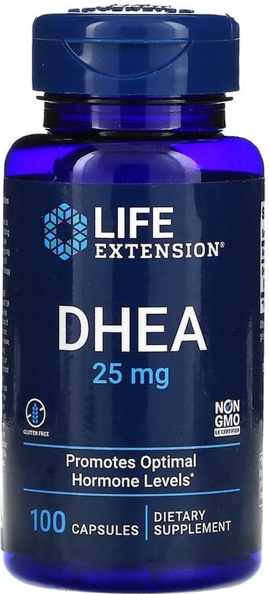 DHEA, 25 mg, 100 Kapseln