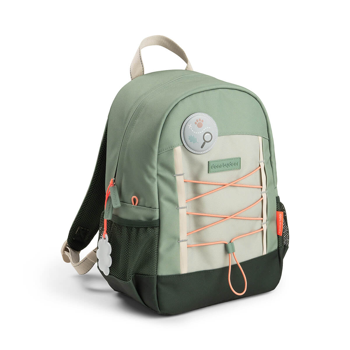 Done by Deer - Junior Rucksack Tiny trails - Grün - 13 L