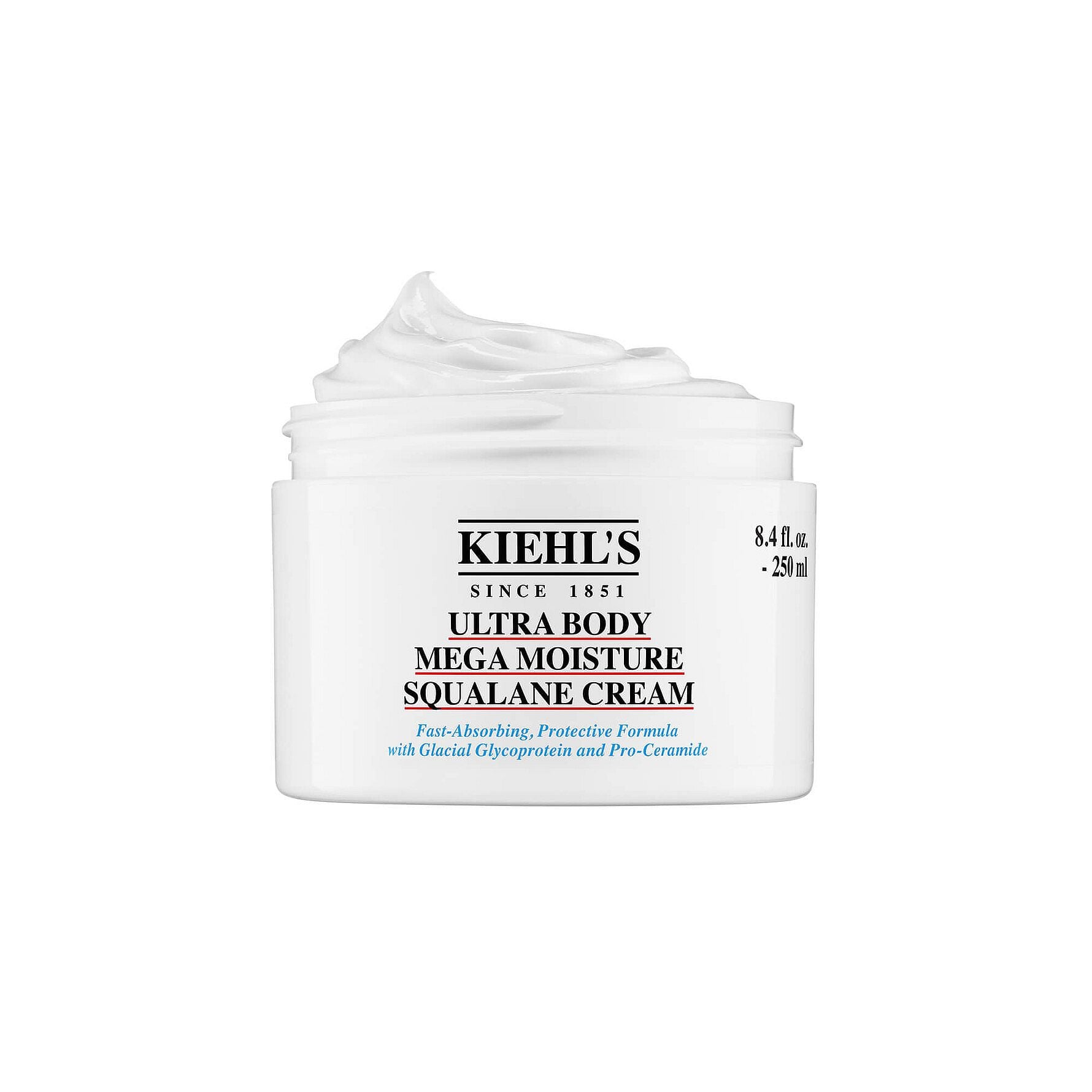 Kiehl's - Ultra Body Mega Moisture Squalane Cream 250 ml