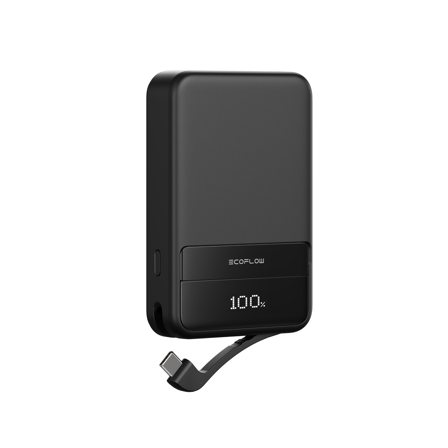 EcoFlow Rapid Magnetische Powerbank 5.000 mAh – Schwarz – Schnelles Laden & Elegantes Design