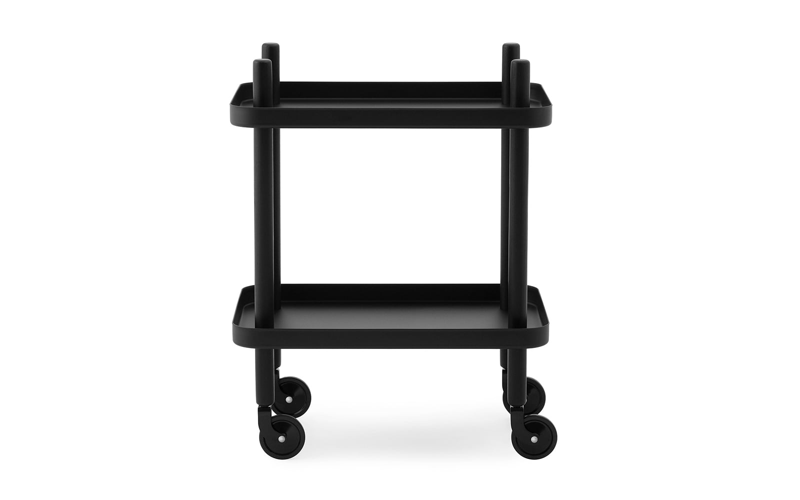 Normann Copenhagen - Block Rollwagen - Schwarz/Schwarz