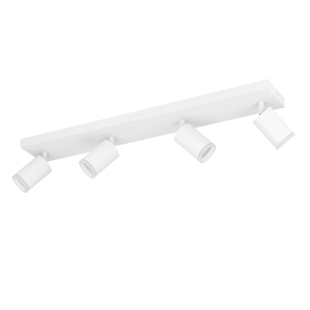 EGLO CONNECT-Z MELITELLO-Z Smart Spotlight – RGB + Tunable White, 4x spots  Zigbee, Matter & Thread Compatible - Whte