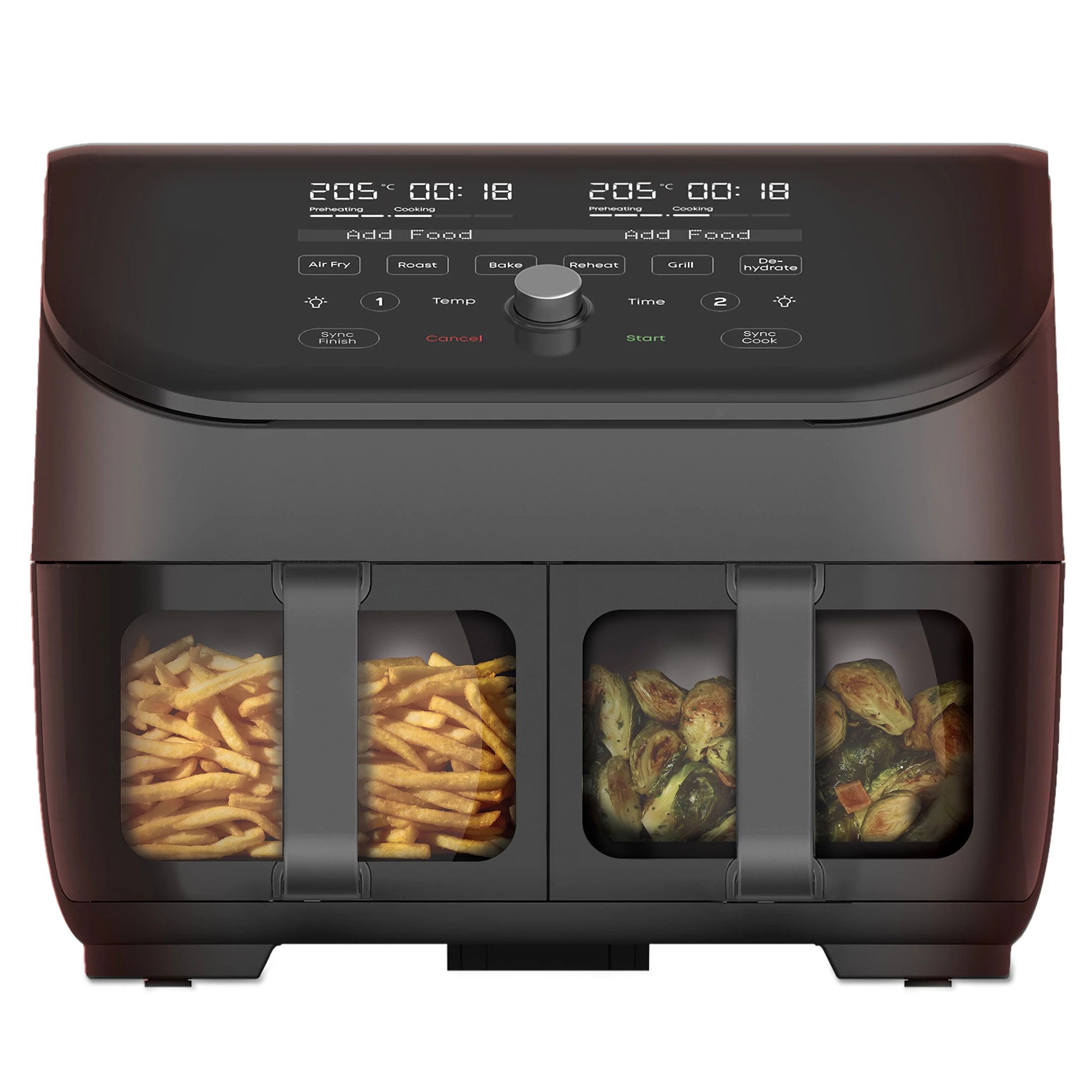 Instant - Vortex Plus Dual ClearCook 7.6 L 1700W - Airfryer/Heißluftfritteuse