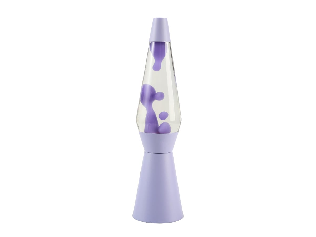 iTotal - Spaceship Lava Lamp 40 cm - Pastel Purple (XL3116)