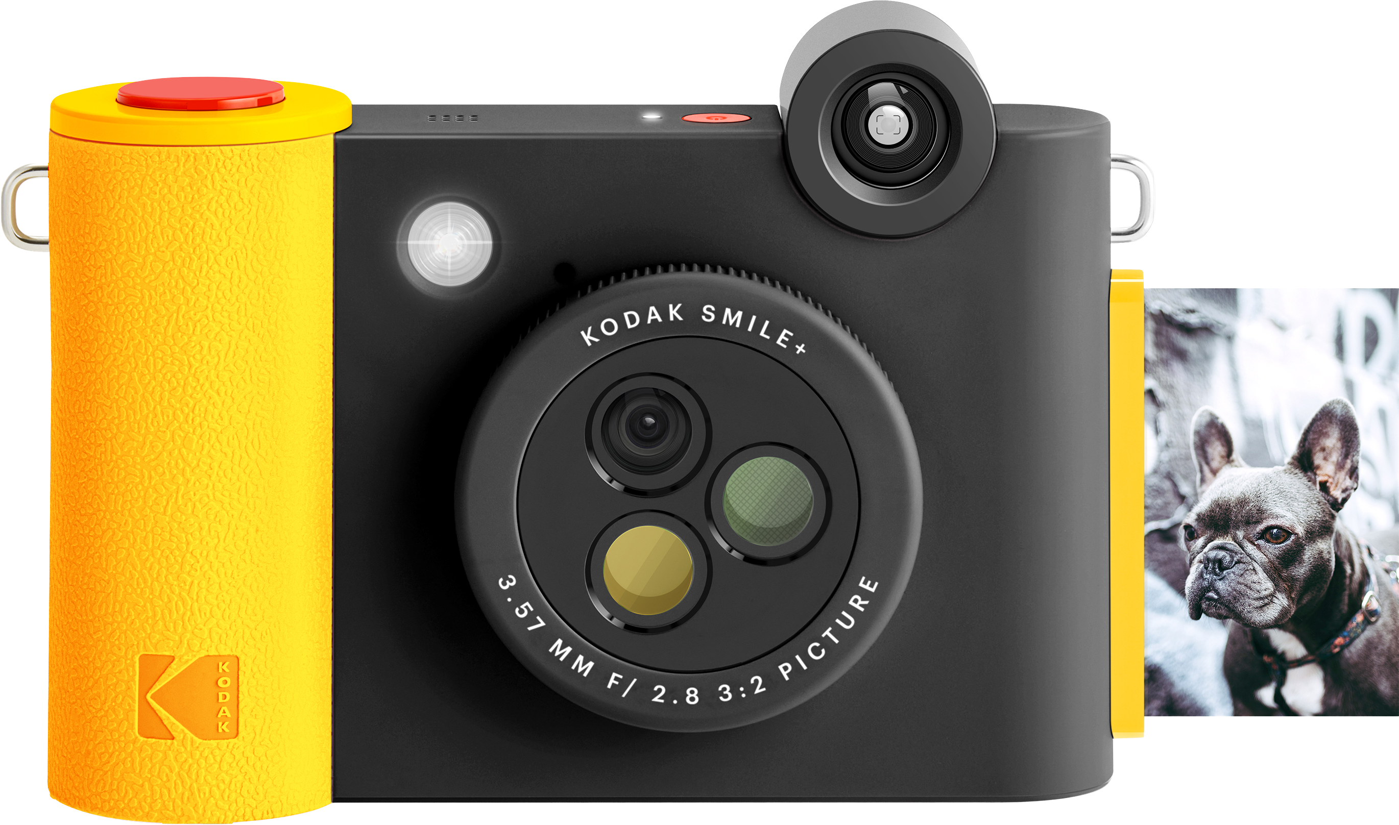 Kodak - Smile+ – Sofortbildkamera mit integriertem Drucker & Bluetooth