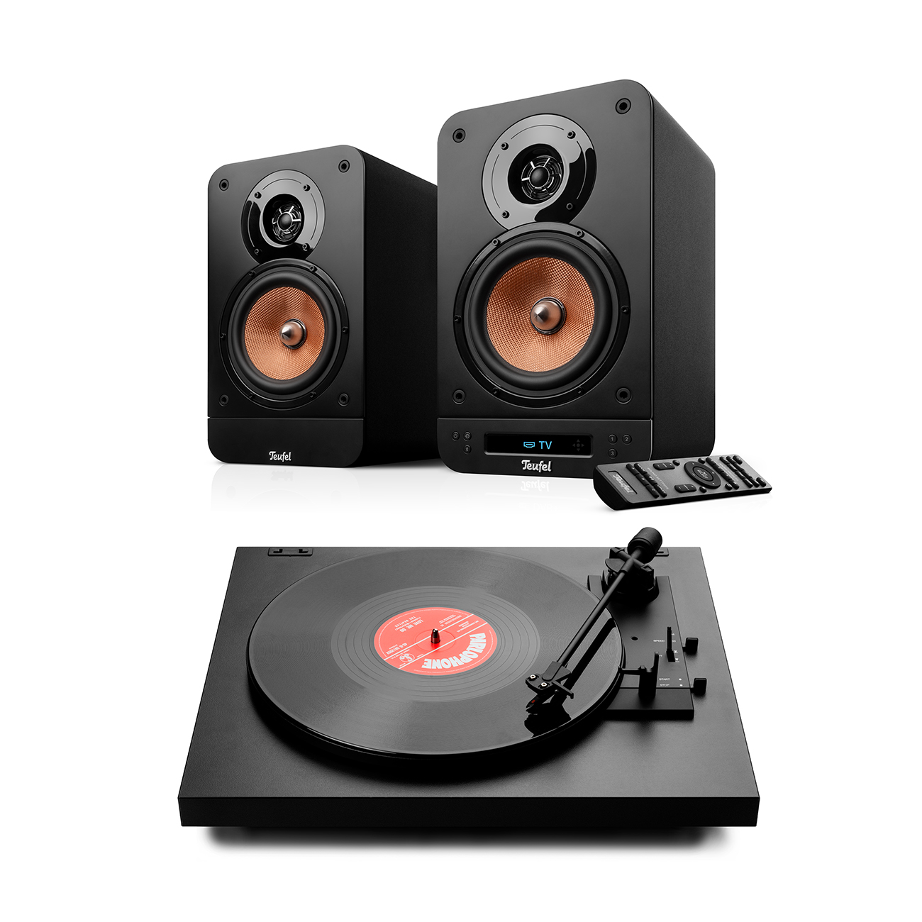 ULTIMA 25 AKTIV 2 + Pro-Ject A1.2 Schwarz