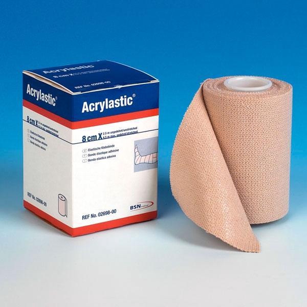 ACRYLASTIC 8 cmx2,5 m Binden 12 St Binden