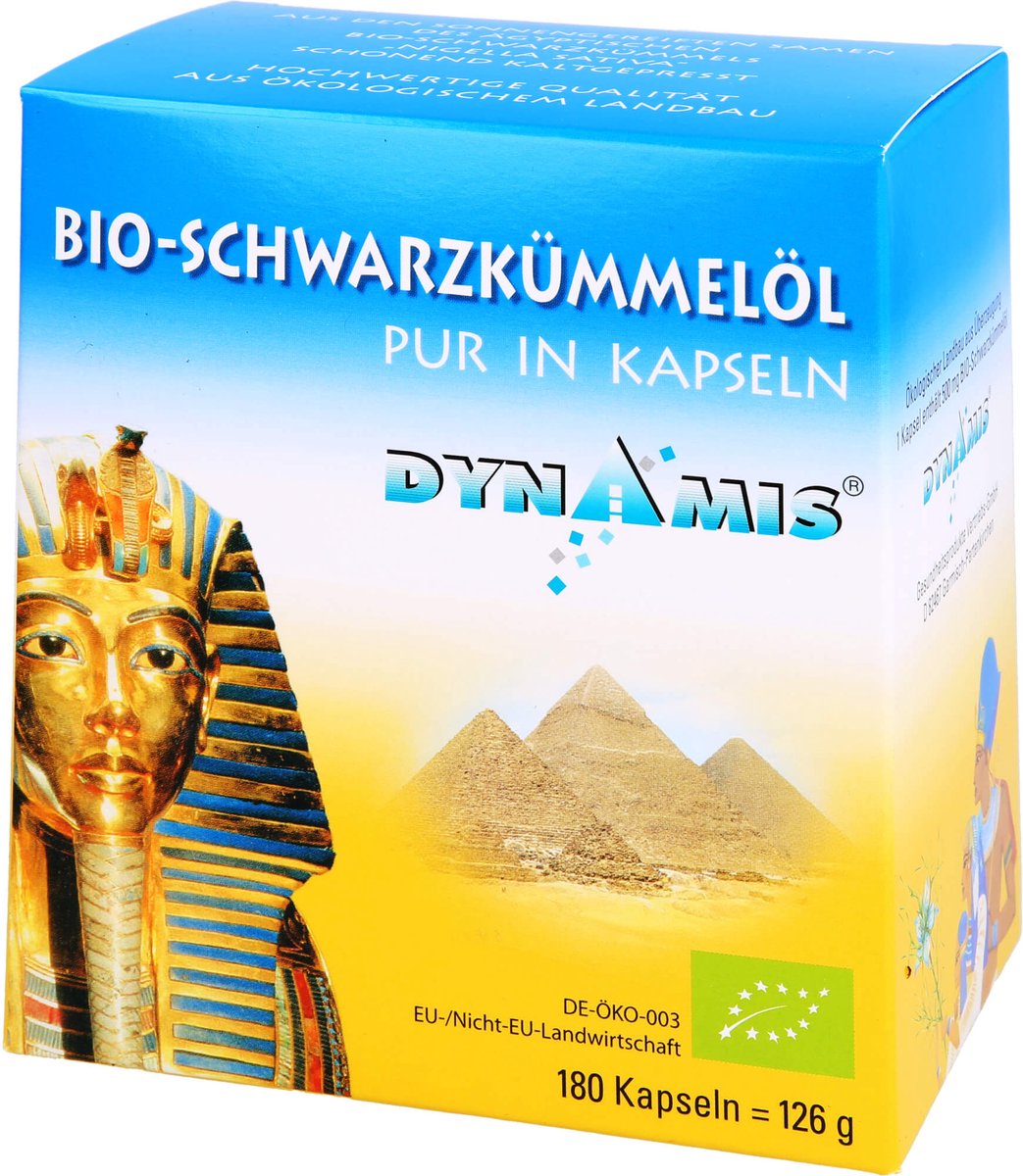 BIO-SCHWARZKÜMMELÖL PUR IN KAPSELN 180 St Kapseln