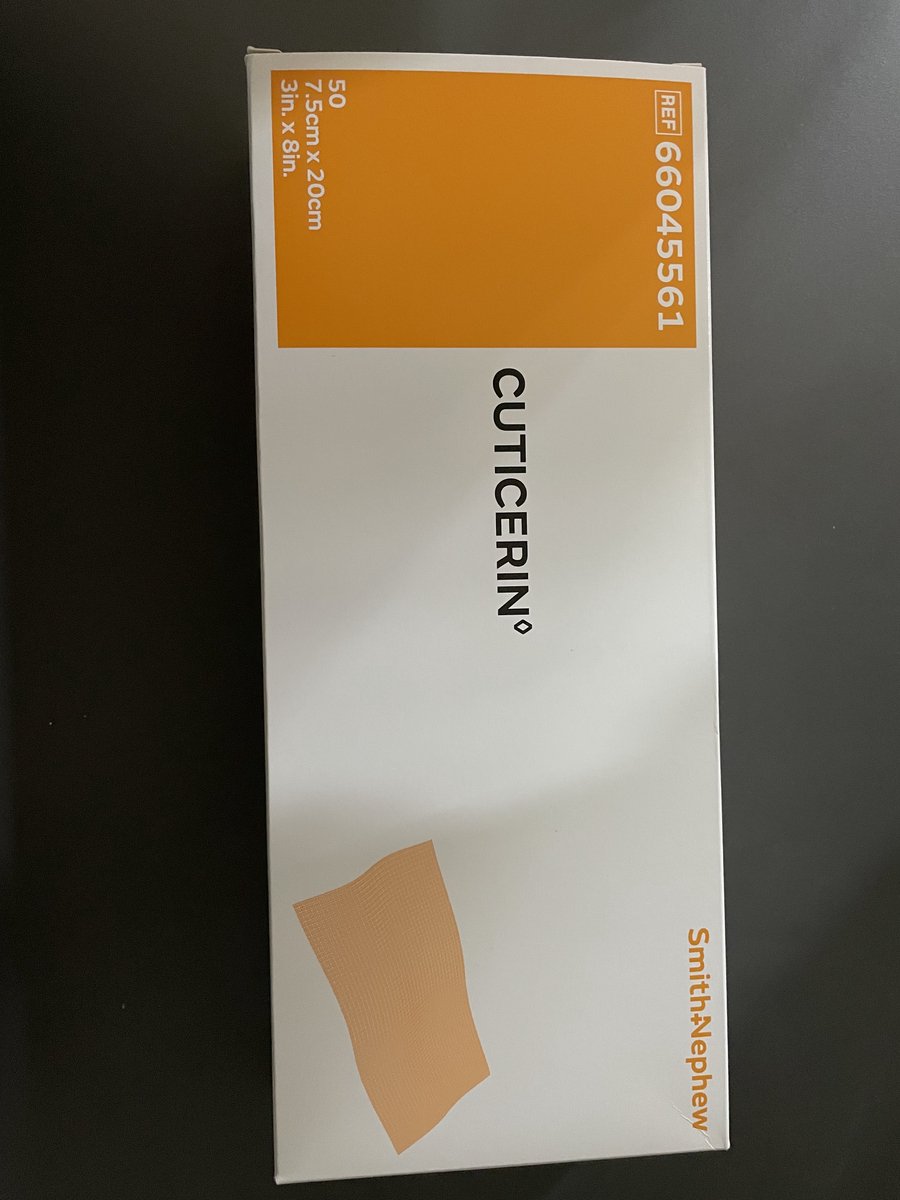 CUTICERIN 7,5x20 cm Gaze m.Salbenbeschichtung 50 St Kompressen