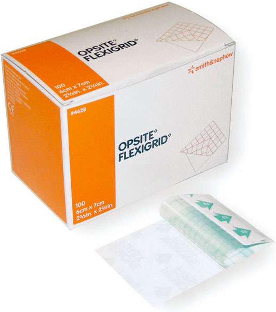 OPSITE Flexigrid transp.Wundverb.10x12cm steril 50 St Folie