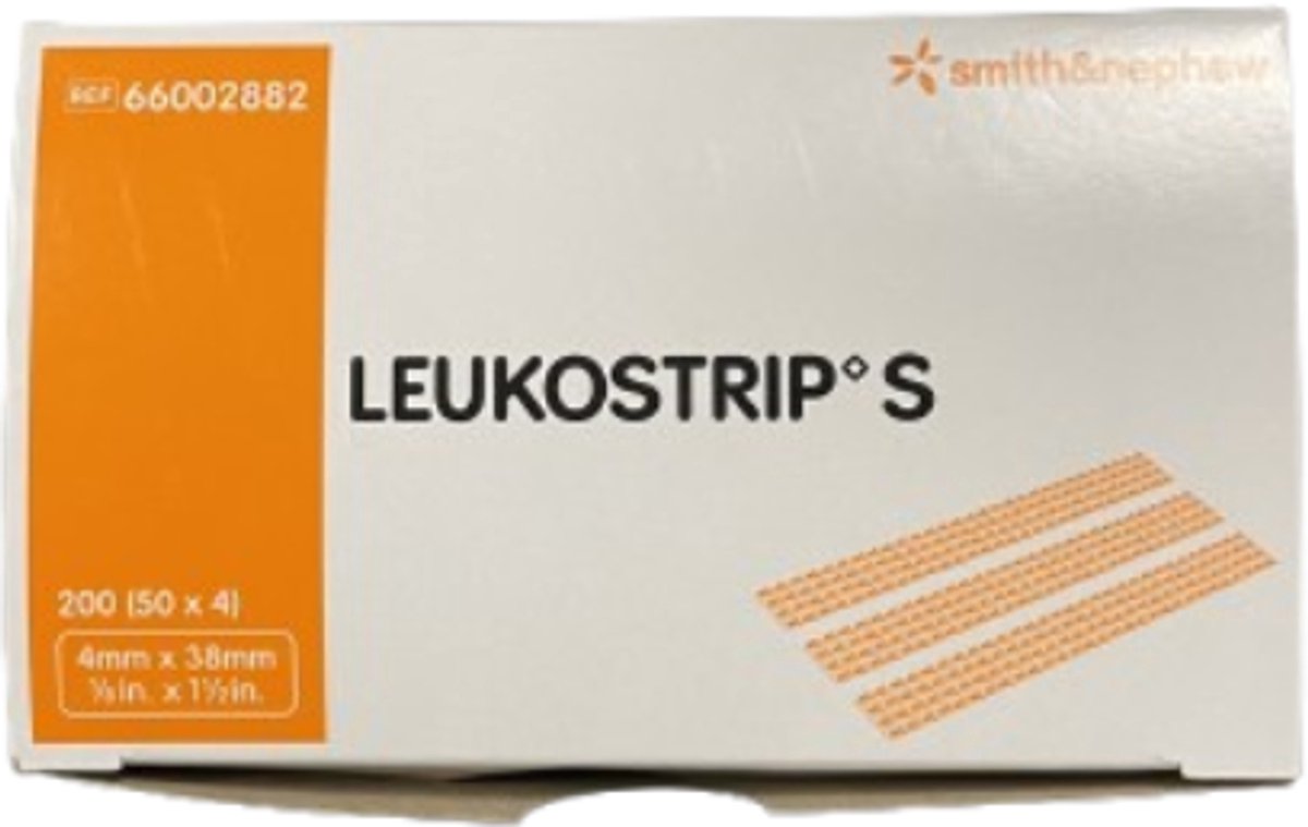 LEUKOSTRIP S Wundnahtstreifen 4x38 mm 50X4 St Pflaster