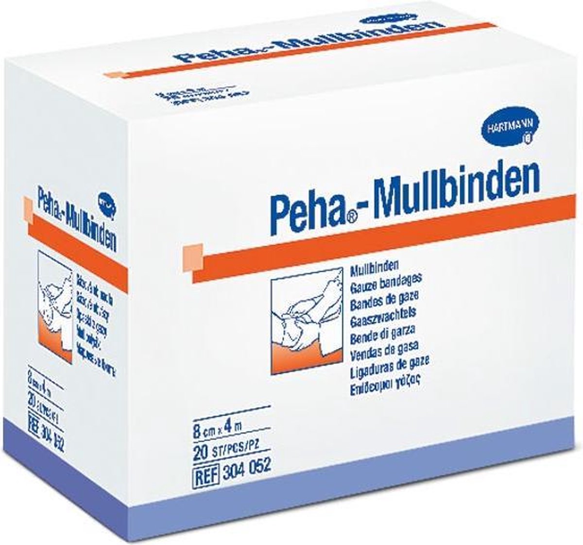 PEHA-MULLBINDE 4 cmx4 m 20 St Binden