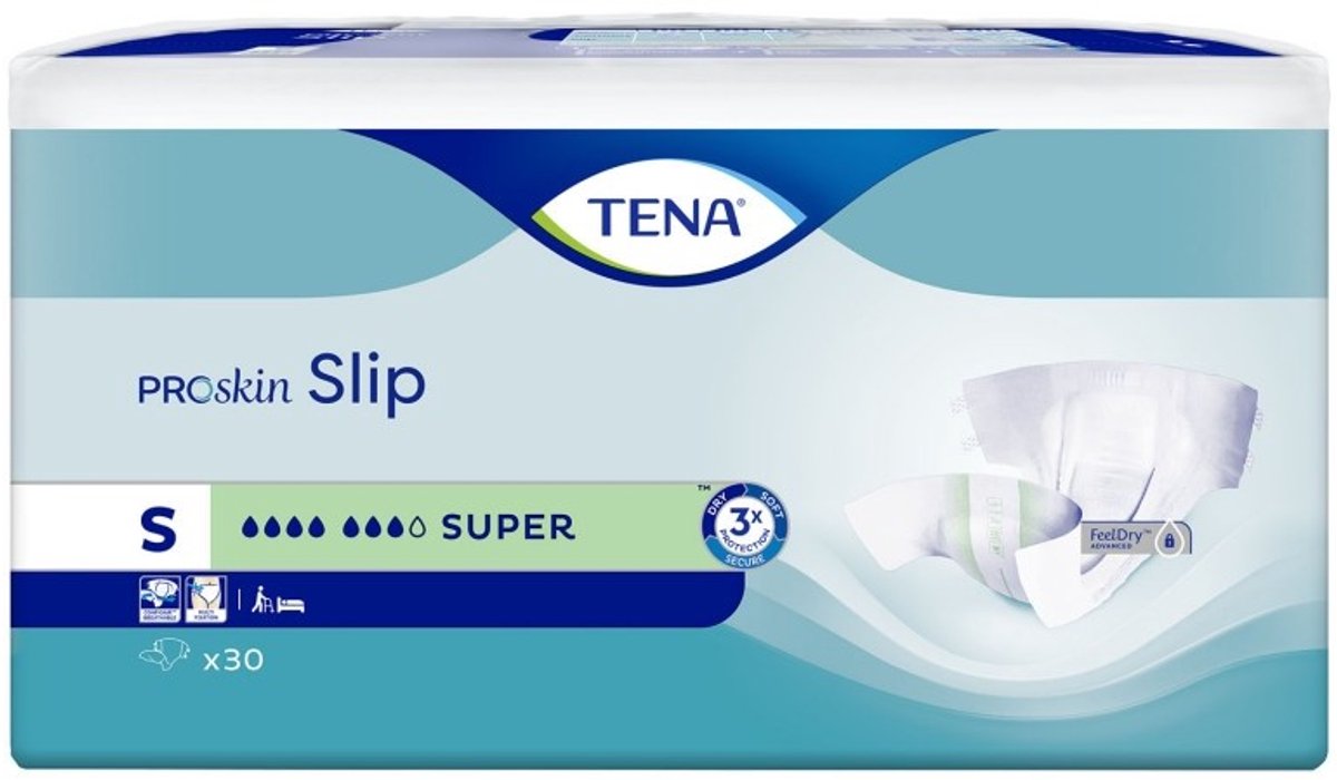 TENA PROskin Slip SUPER S Pants 3X30 St Binden