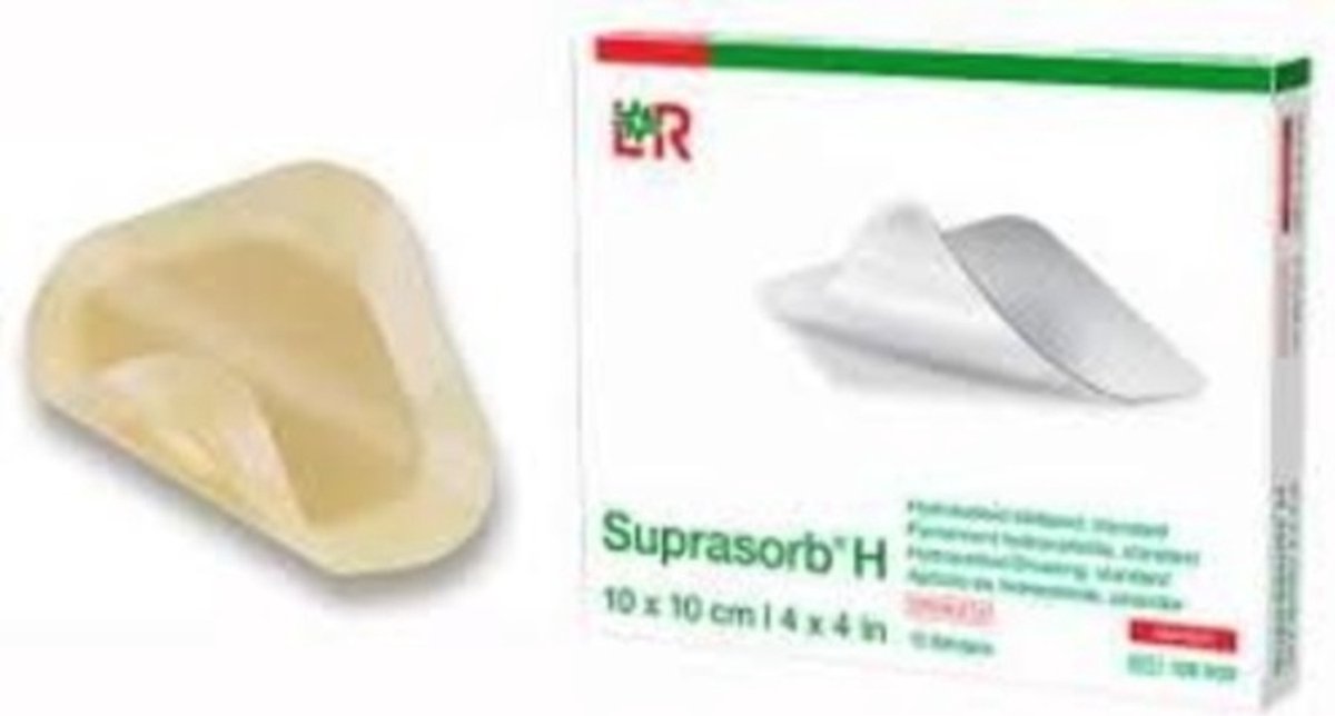 SUPRASORB H DUENN 15X15CM