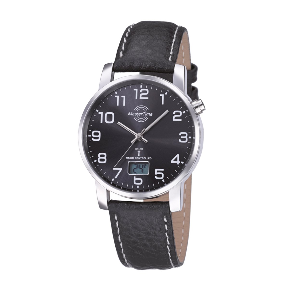 Master Time MTGA-10576-24L Funk Basic Series Herrenuhr 41mm 3ATM