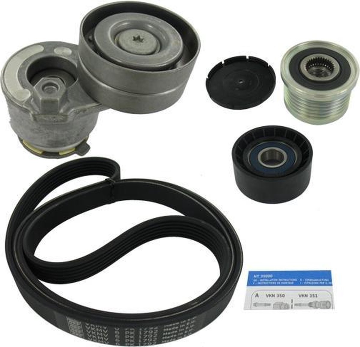 SKF Keilrippenriemensatz Nissan Opel Renault VKMAF36033 1,9