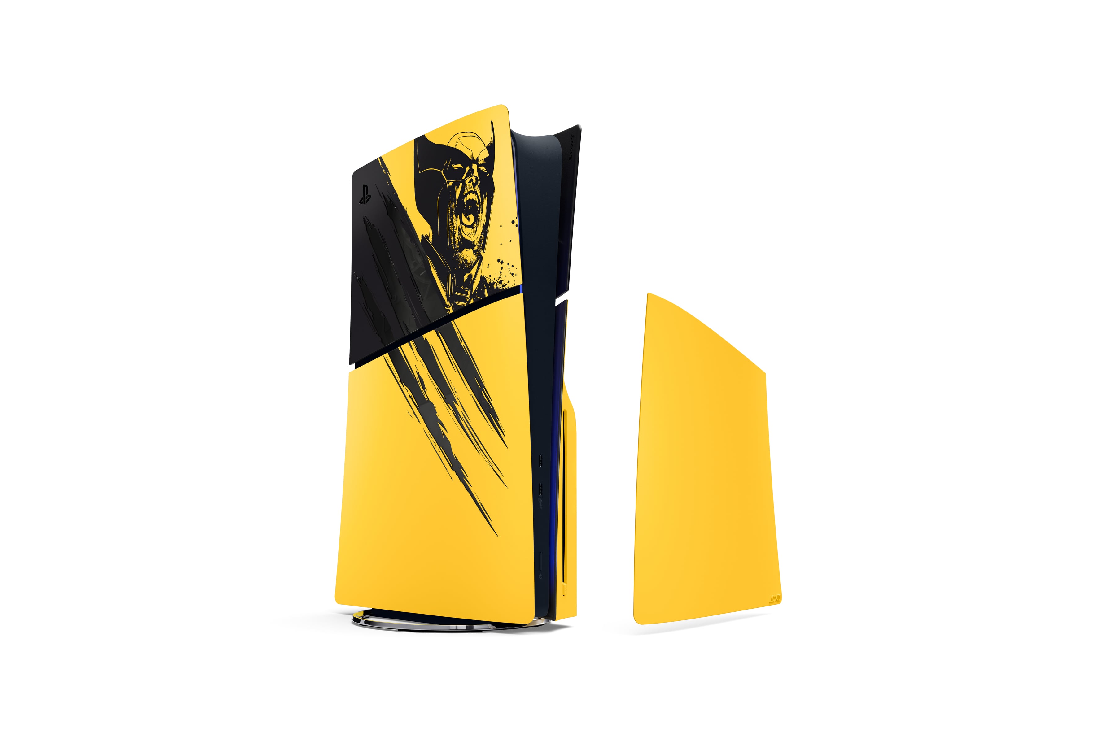 PS5 Console Cover (Slim) (Wolverine Yellow)