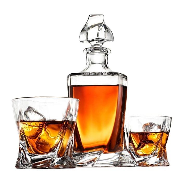 Mikamax - Twisted Decanter Set