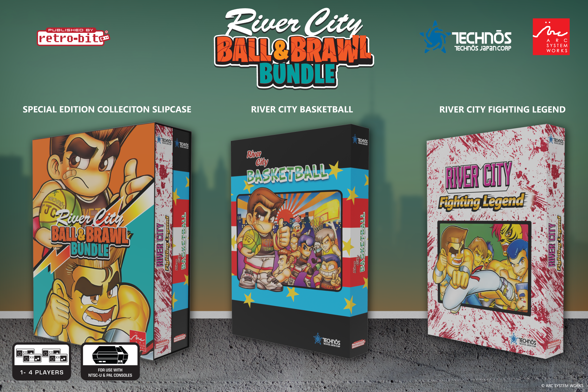 River City Ball and Brawl Bundle
