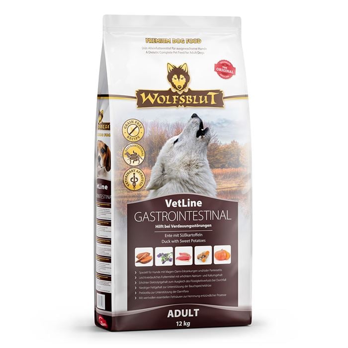 Wolfsblut - Dogfood - Gastrointestinal, 12 kg. - (wb0120)