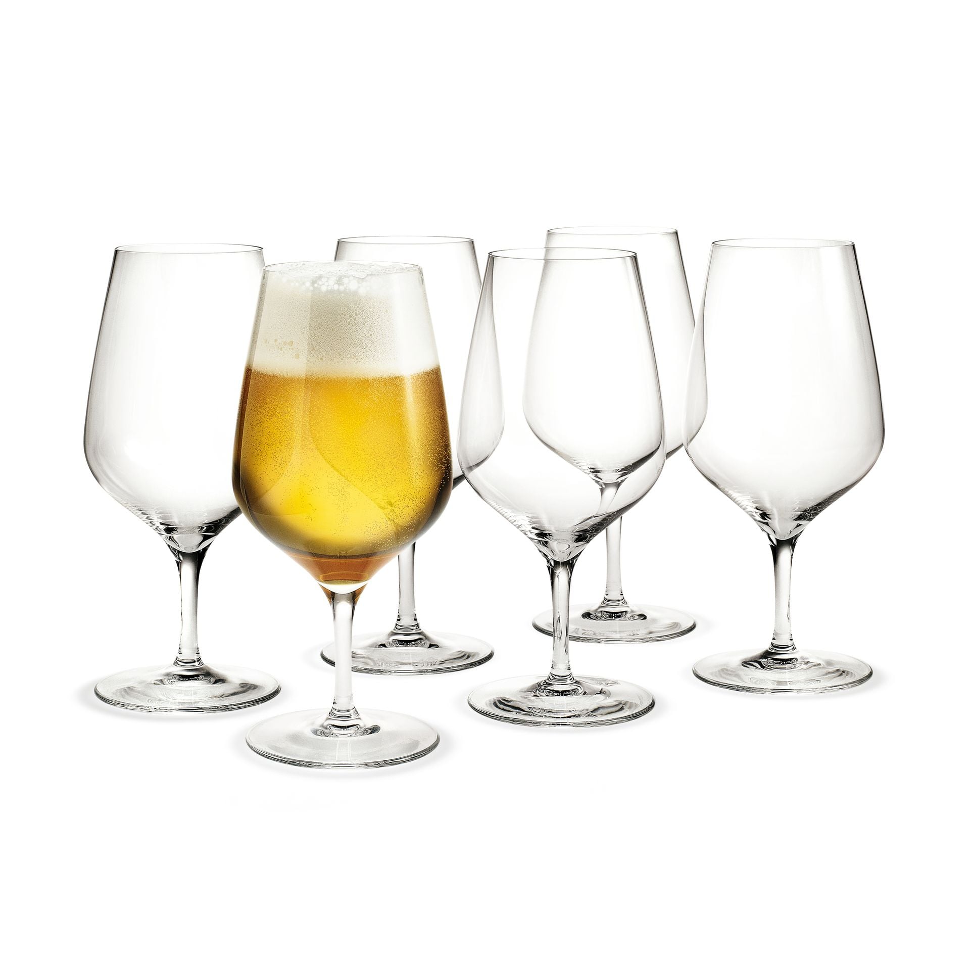 Holmegaard - Cabernet Bierglas - 64 cl - 6er-Set