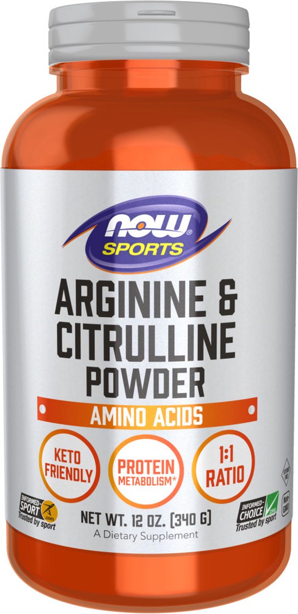 Jetzt Sport Arginin & Citrullin 340 g