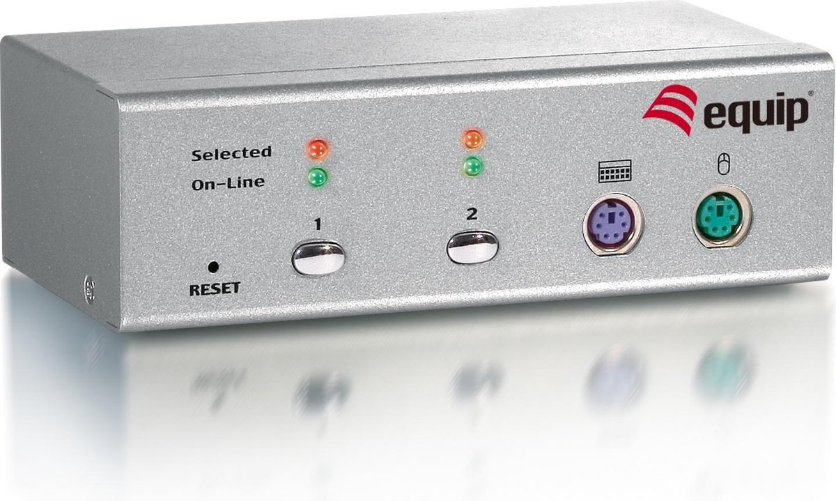 equip equip 2-Port Desktop KVM Switch