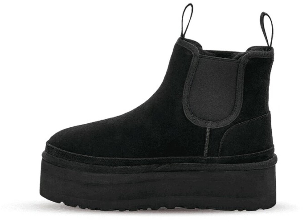UGG Neumel Plateau Chelsea Boot 'Schwarz' Damen 1134526-BLK 38
