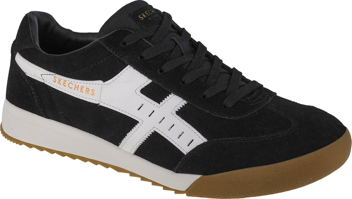 Skechers Zinger-Manchego, schwarze Herren-Sneaker 41 schwarz