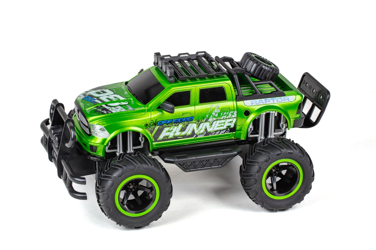 TEC-TOY - Raptor Runner R/C 1:12, 2,4GHz 7,4V Li-Ion, green (471404)