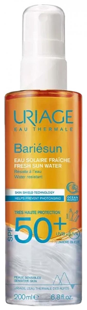Bariesun Sonnenschutzwasser SPF50+, 200 ml, Uriage